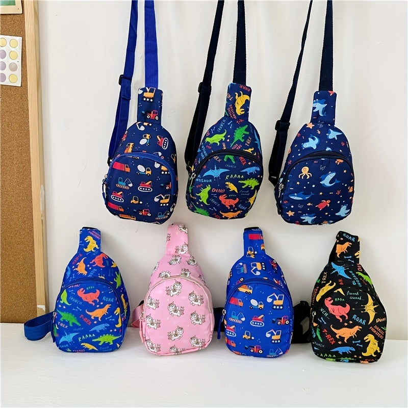 Kids Cartoon Chest Bag Outdoor Travel Crossbody Bag