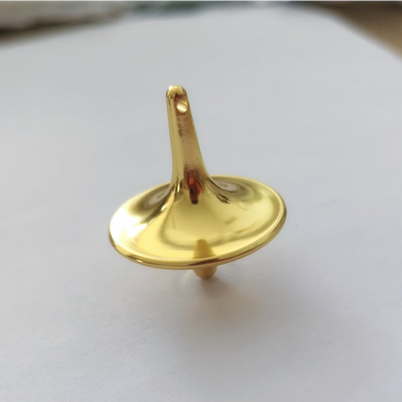 3pcs Inception Style Stainless Steel Gyroscopes w/ or w/o Holes for Relaxation