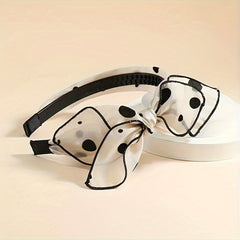 Temperament Knotted Plastic Headband Wide Edge Hair Band