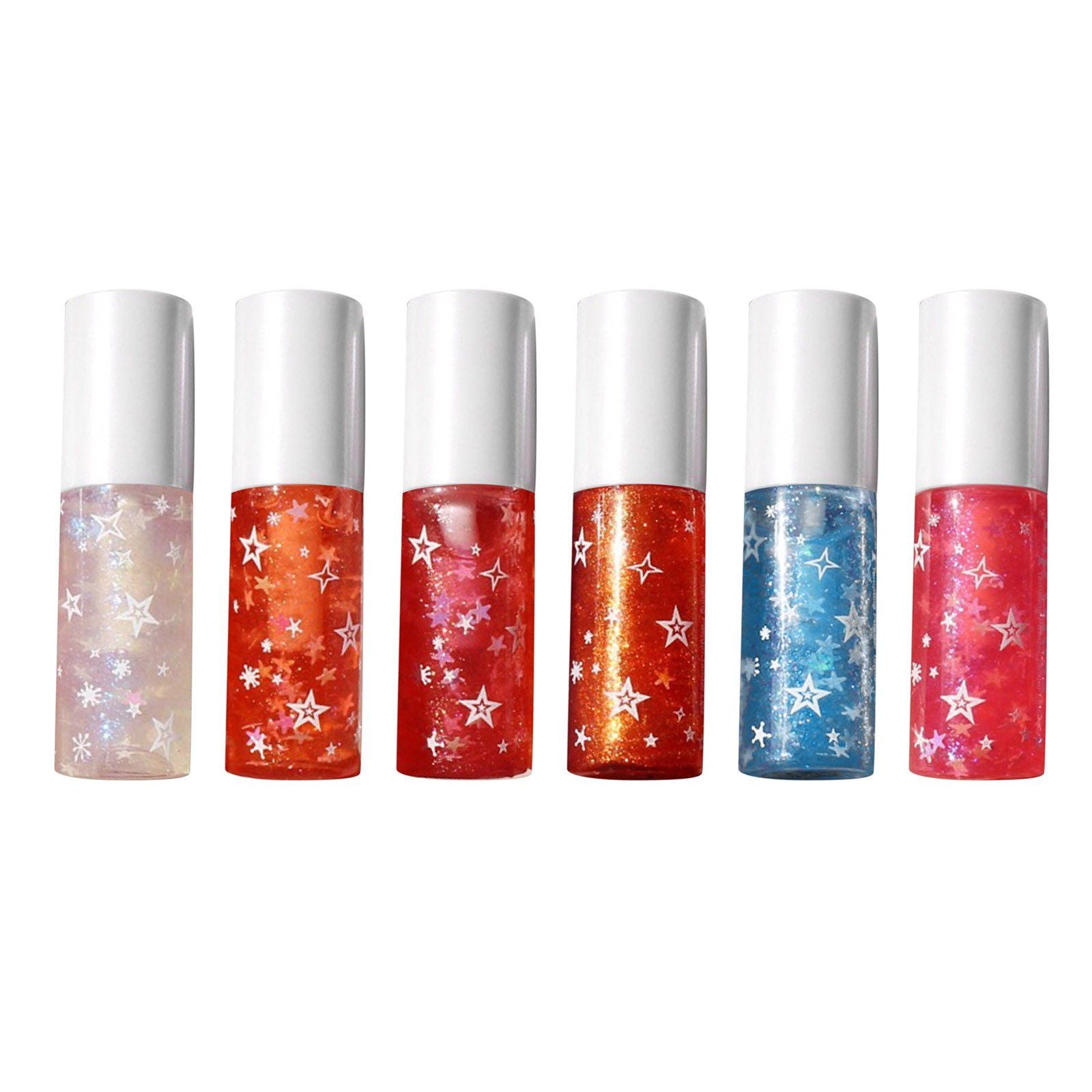 Moisturizing Glitter Lip Glaze Pink Gloss Liquid Lipstick for Girls