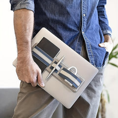 Notebook Storage Board Desktop Organizer - Data Cable Organizer