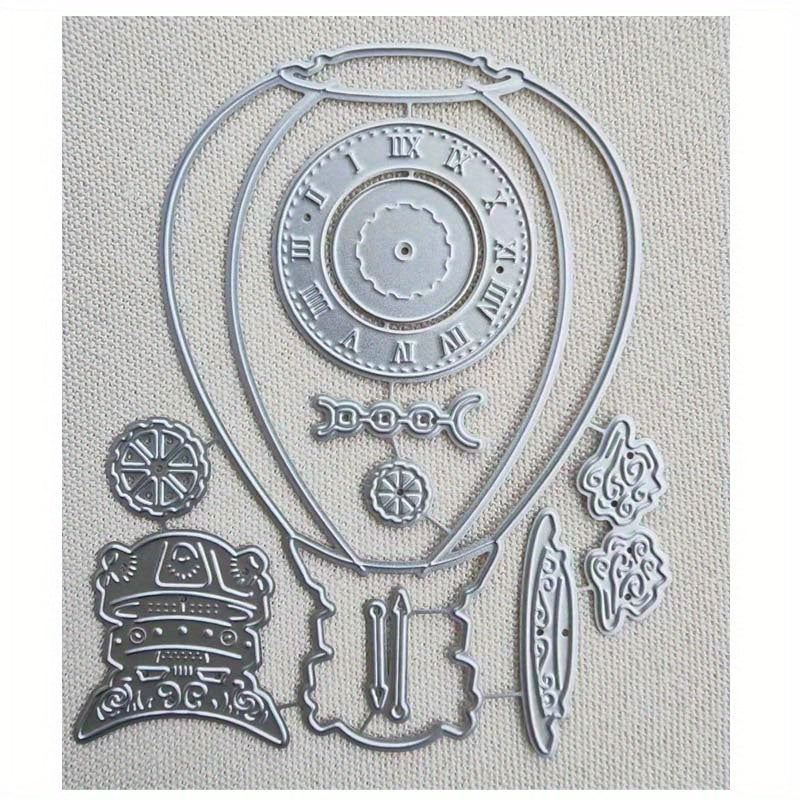 Steampunk Balloon Cutting Card Die Scrapbooking DIY