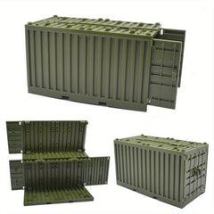 3 in 1 Military Container Building Blocks Educational Toys