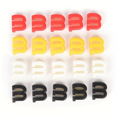 5pcs Tennis Racquet Vibration Shock Absorber Dampeners
