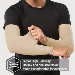 UV Blocking Compression Arm Sleeves for Summer Protection