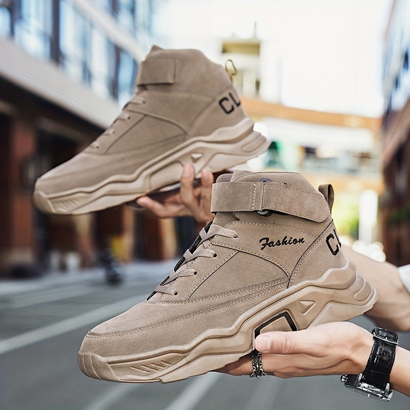 Men's Ankle Top Hiking Sneakers Wear resistant Non Slip Outdoor Shoes