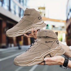 Men's Ankle Top Hiking Sneakers Wear resistant Non Slip Outdoor Shoes