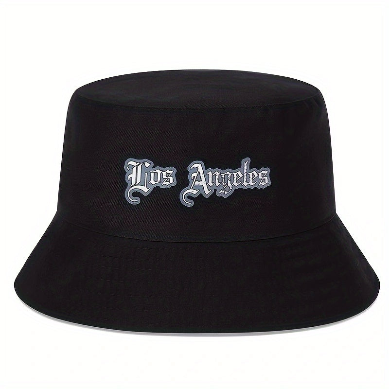 LOS ANGLES Bucket Hat Lightweight Fisherman Cap For Women Men