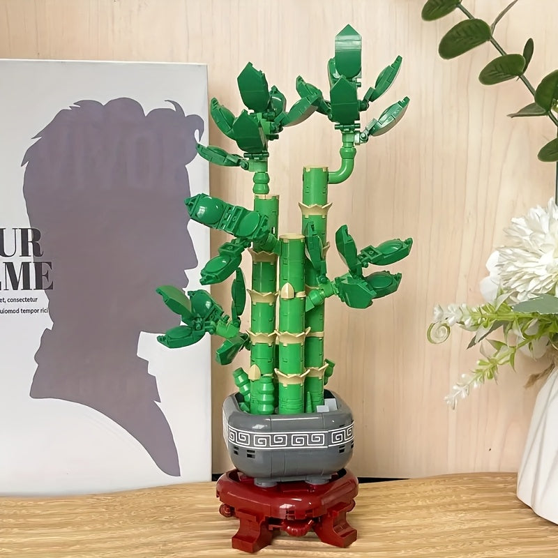 Lucky Bamboo Building Blocks for Creative Home Decor