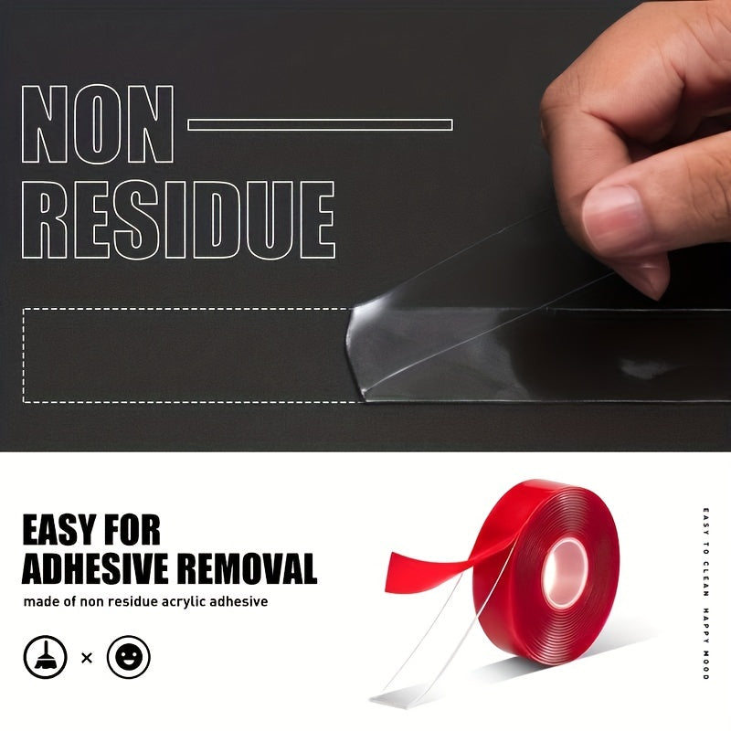 Heavy Duty Acrylic Double Sided Mounting Tape, Waterproof, Removable