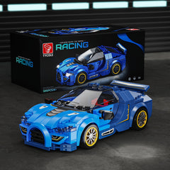 Kids Racing Model Puzzle Toy with Display Box Car Sports Car Racing Model Puzzle