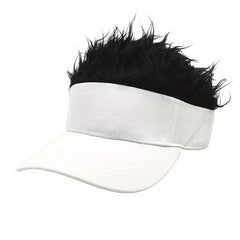 Light Board Wig Baseball Cap Men's Sun Visor