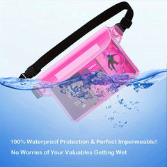 Waterproof Waist Pouch with Waist Strap for Outdoor Activities