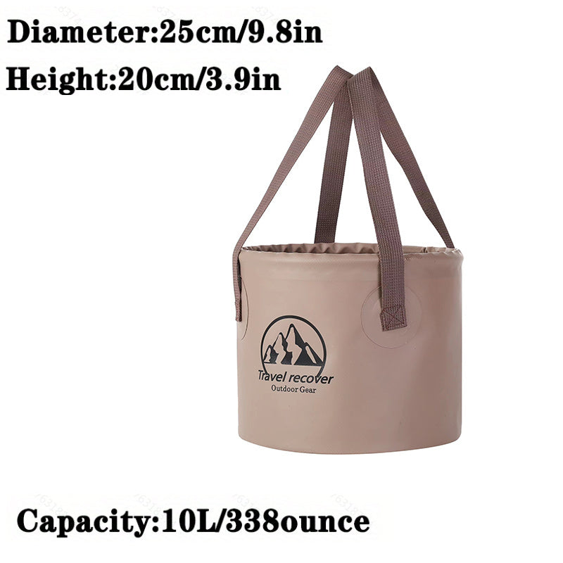 Foldable Portable Bucket Large Capacity Suitable For Camping Picnic Washing