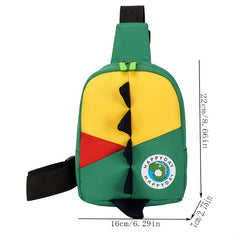Kids Contrast Chest Bag Oxford Cloth Crossbody Bag
