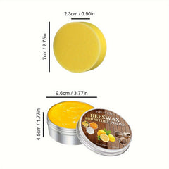 Solid Wood Furniture Polishing Wax & Sponge