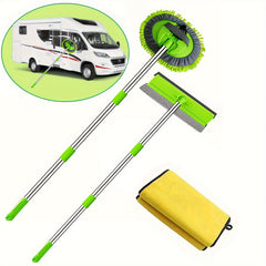 Retractable Aluminum Motor Home Cleaning Cloth with Spare Head Cover