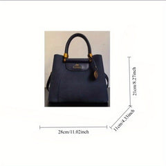 DAMEBB Navy Convertible Tote Shoulder Bag - Stylish Gift for Mother's B