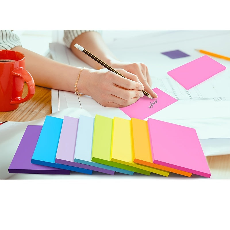 Strong Sticky Sticky Notes 7 62X12 7 Cm Fluorescent 6 Sticky Notes