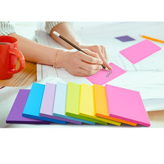 Strong Sticky Sticky Notes 7 62X12 7 Cm Fluorescent 6 Sticky Notes