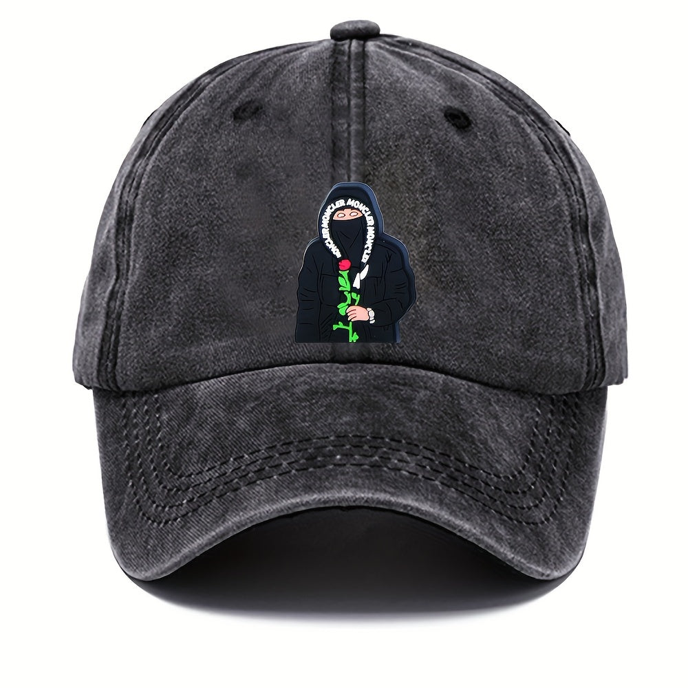 Outdoor Washed Cotton Sun Protection Baseball Cap Unisex Adjustable