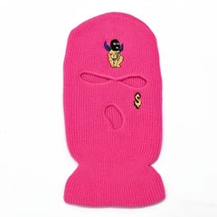 Warm and Windproof 3 Hole Hat for Outdoor Activities