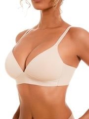 Seamless Solid T-shirt Bras Push-up Bra Women's Lingerie