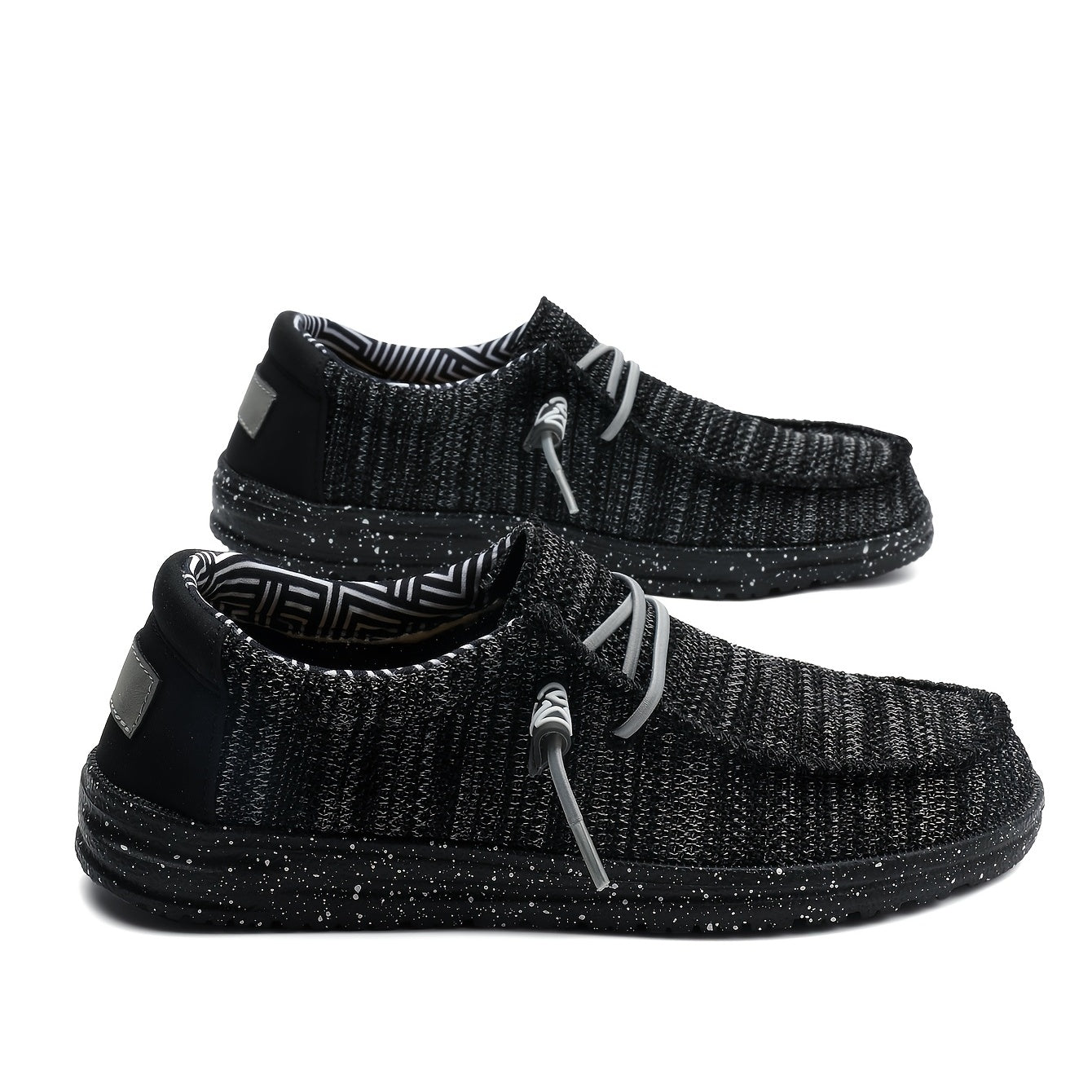 Men's Casual Canvas Loafer Shoes Lightweight Slip On