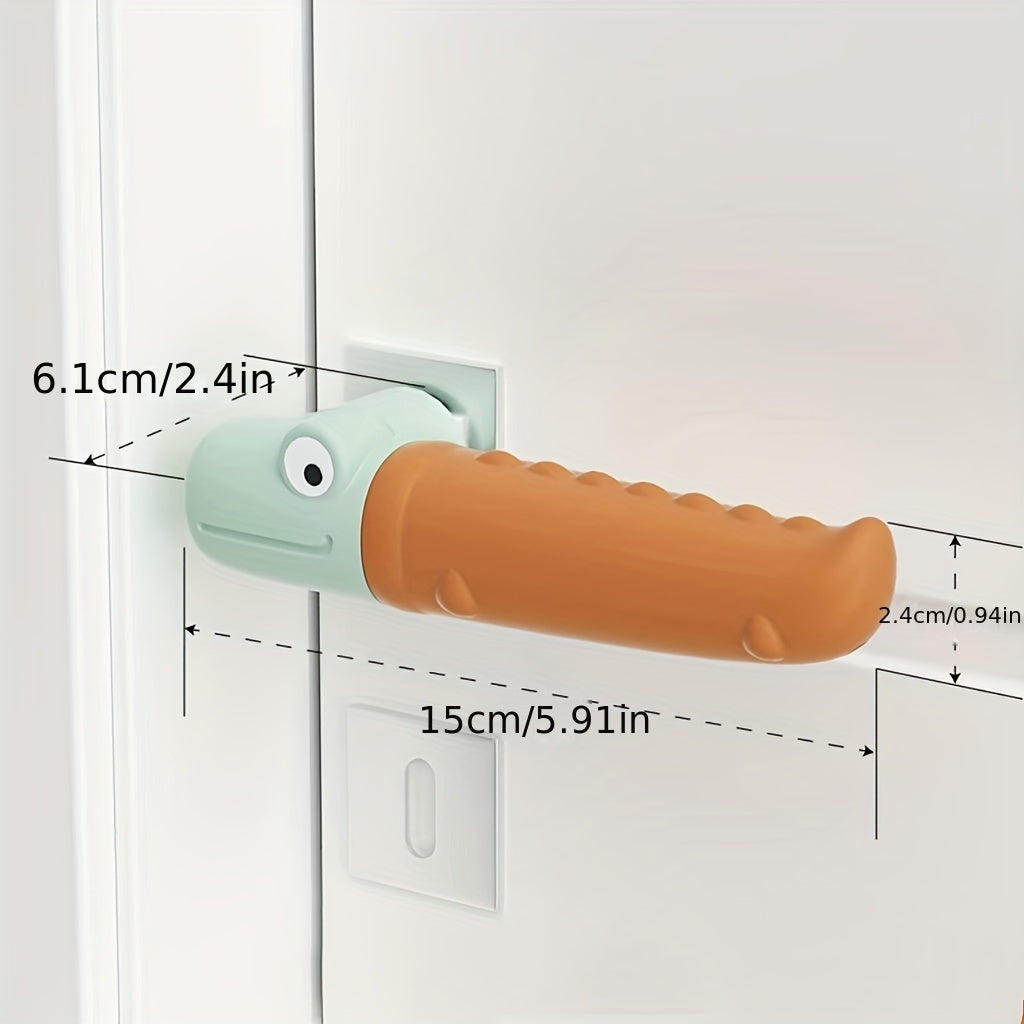 1pc Cartoon Doorknob Protective Cover Anti-collision Mute Cushion