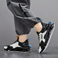 Men's Chunky Lace-up Sneakers Athletic Shoes