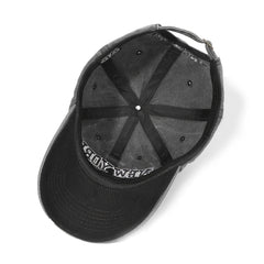 Kids Distressed Baseball Cap YORK Embroidery Sun Protection Hat