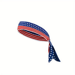 Independence Mens Sports Headband Sweat Absorption Hair Accessories