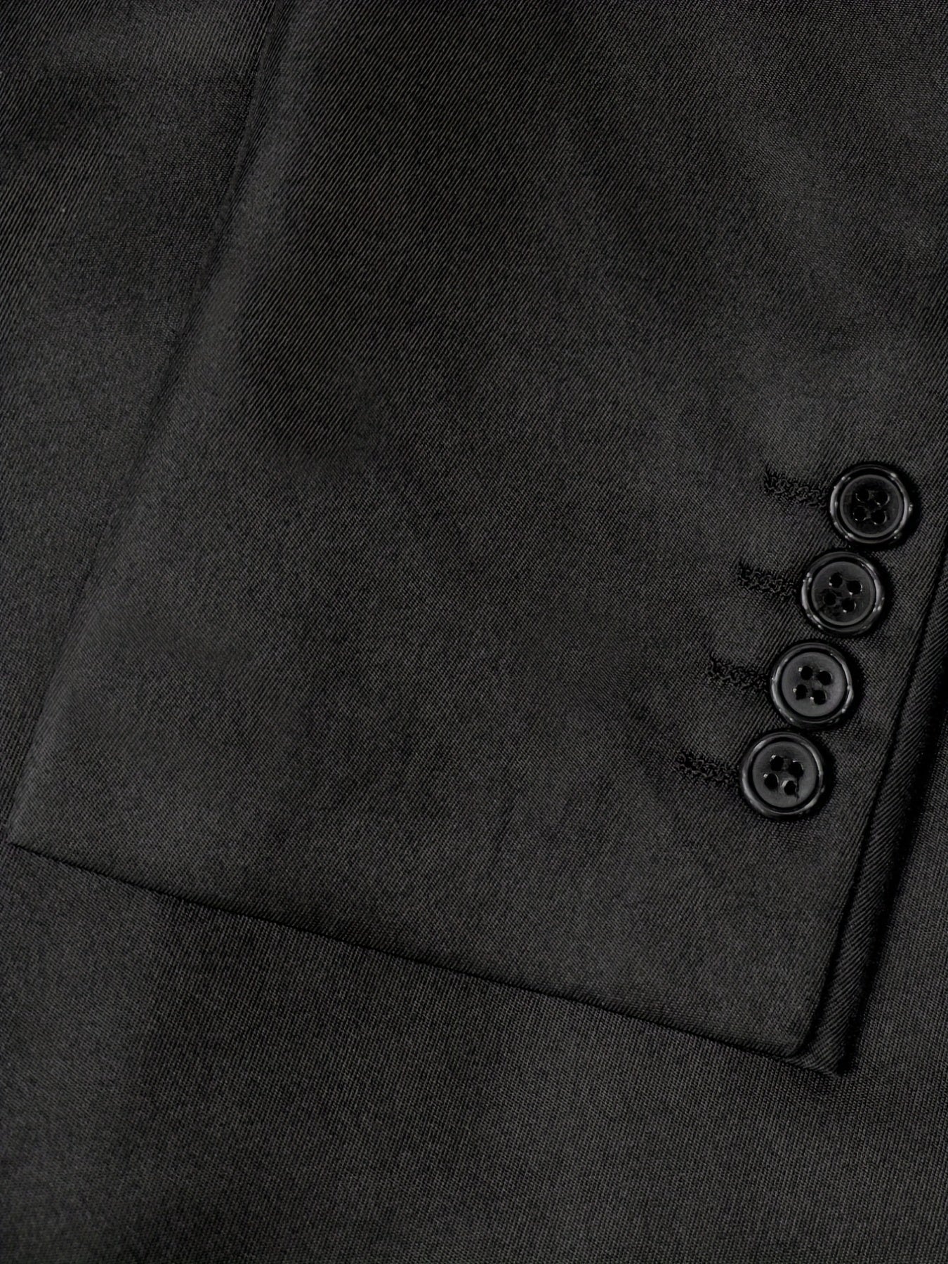 Men's Double Breasted Blazer Solid Lapel Suit Jacket