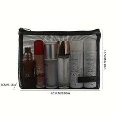 Mesh Makeup Bag Mesh Pouch Cosmetic Organizer Pouch 3 Sizes