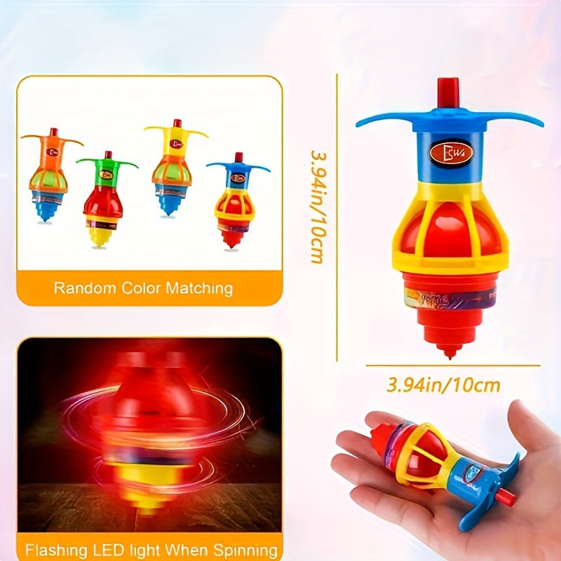 Light up Spinning Top Luminous Spinner Toy for Fun Birthday Party Favors