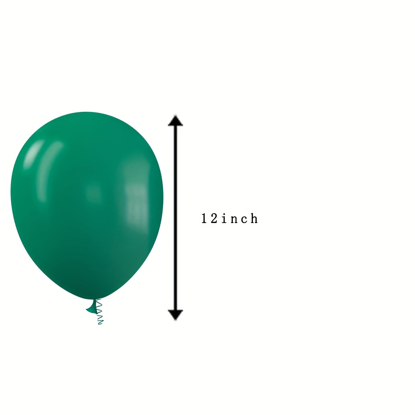 Dark Green Party Latex Balloons Garland Arch Kit Baby Shower Graduation
