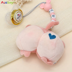 Personalized Pacifier Clip Plush Toy Holder