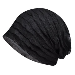Mens Baggy Casual Chemo Knitted Beanie Hat