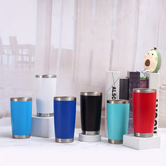 20oz Stainless Steel Vacuum Cup Leakproof Tumbler