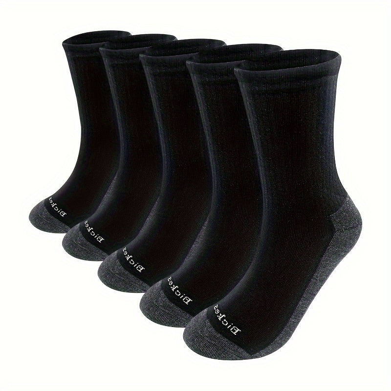 12 Pairs Moisture Wicking Crew Socks Sport Soft for Men Women