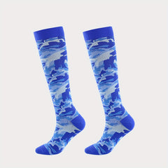 3 Pairs Colorful Compression Socks for Men & Women