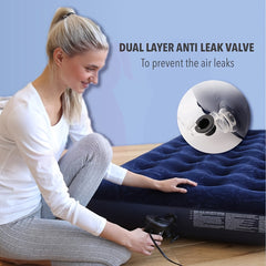 Portable Quick Inflate Waterproof Inflatable Bed