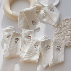 8 Pairs Soft Animal Socks for Women
