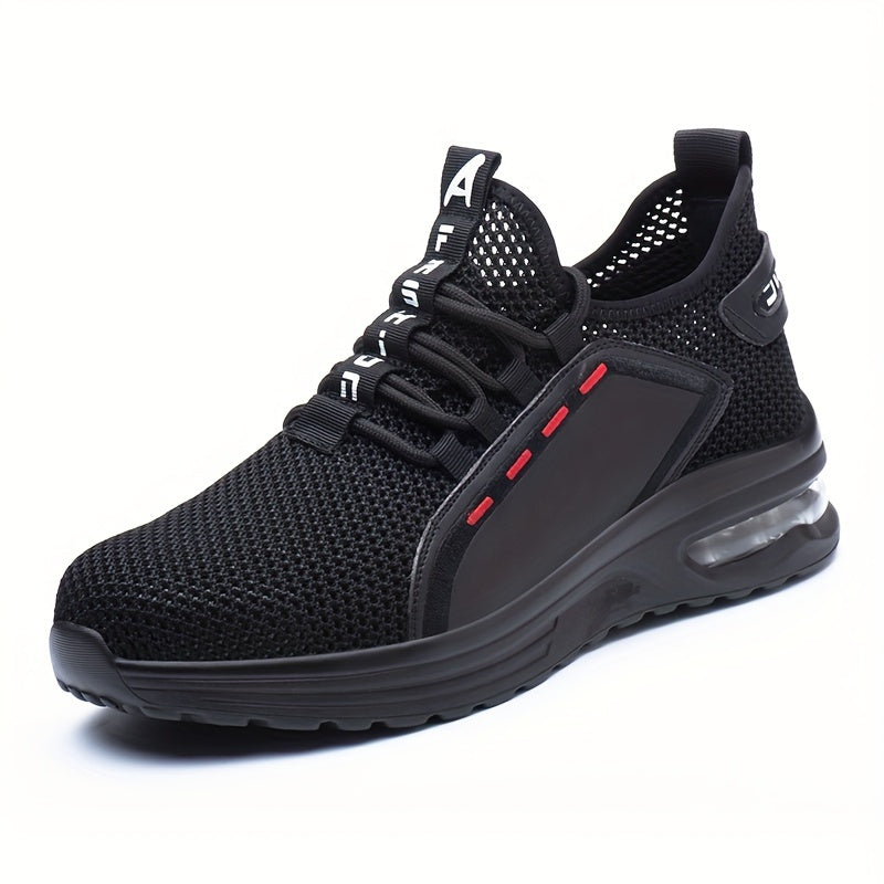 Men's Steel Toe Work Safety Shoes Puncture Proof Breathable Lightweight
