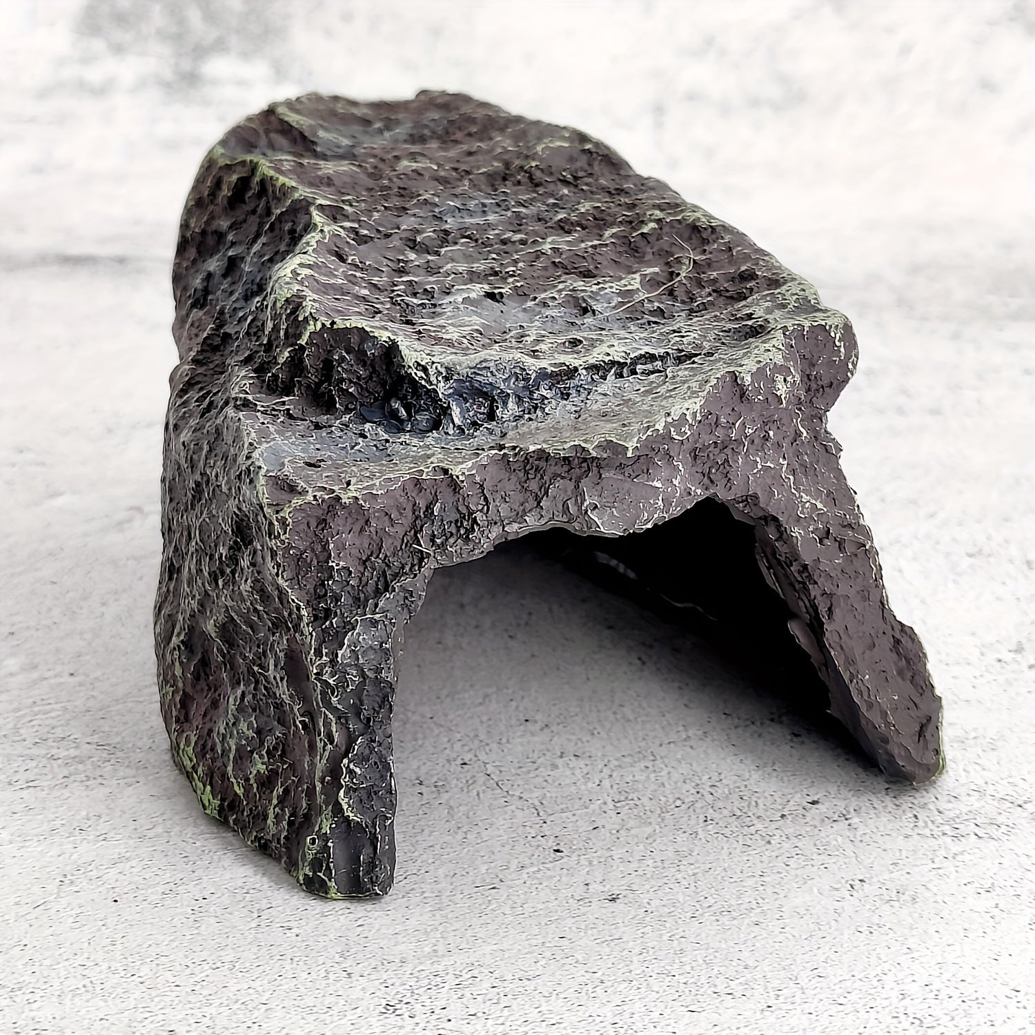 Reptile Pet Rock Cave for Small Animal Hideout