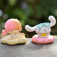 6Pcs Pom Pom Purin Swimming Table Ornament Cake Decoration Gift