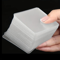 Square Transparent Acrylic Adhesive Double-sided Viscose Non-punching PVC Tape