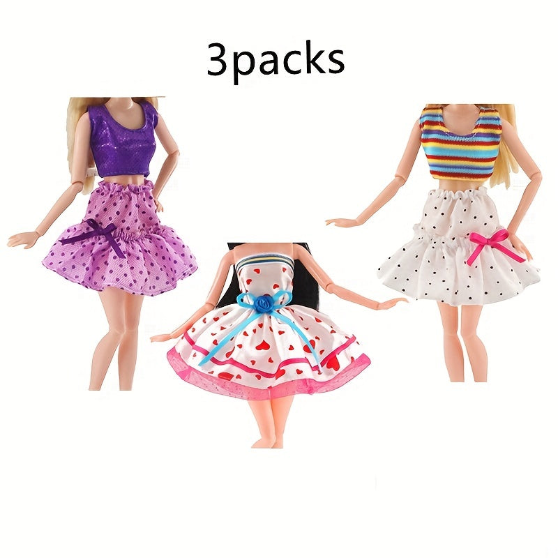 30 Cm Doll Clothes And Skirts For Girls - Play House Toys