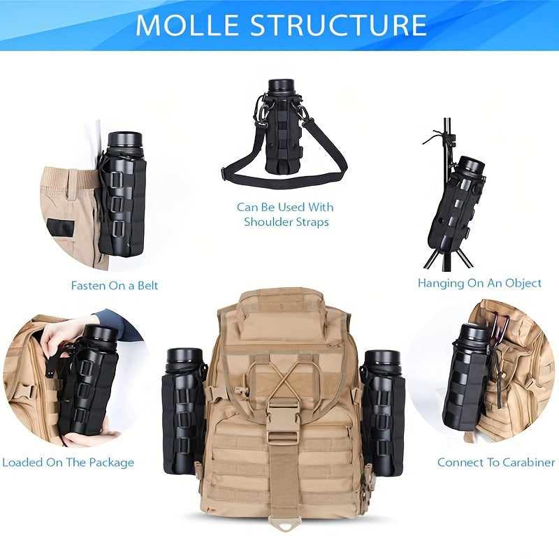 Water Bottle Pouch Holder Bag for Outdoor Sports Travel Hiking