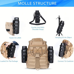 Water Bottle Pouch Holder Bag for Outdoor Sports Travel Hiking